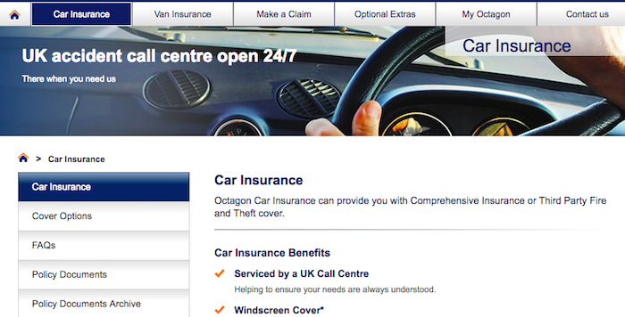 Octagon Car Insurance