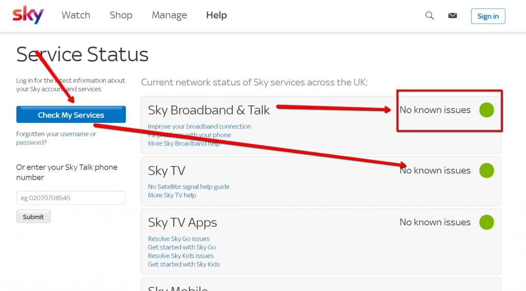 Sky Customers Contact Number: 0800 151 2747 Free