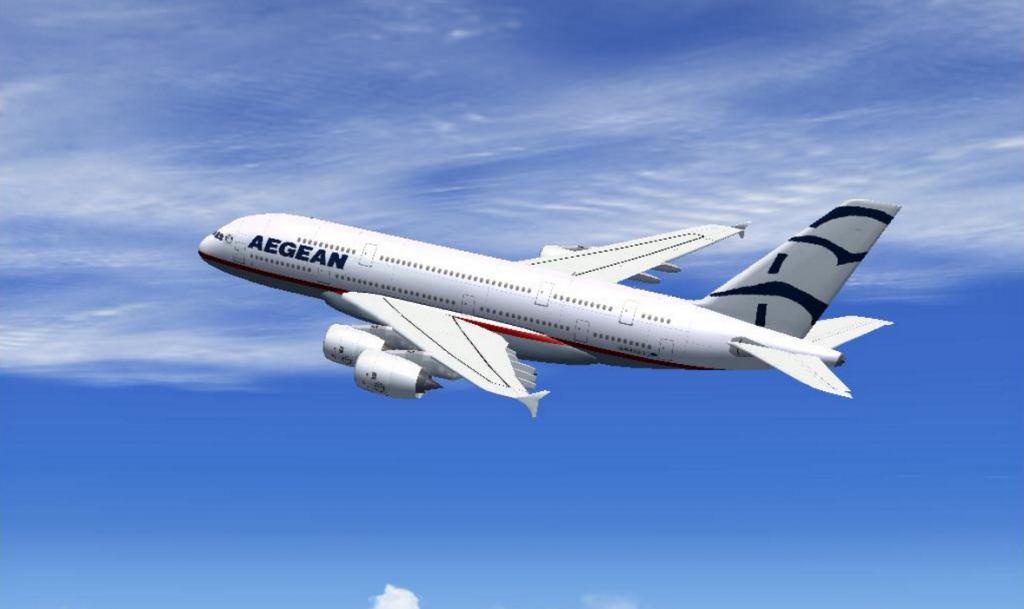 Aegean Airlines Plane