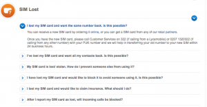 Lycamobile Sim Lost