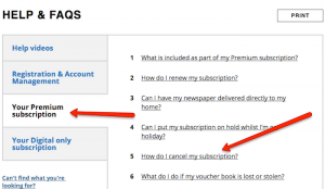 How to Cancel Daily Mail Subscription