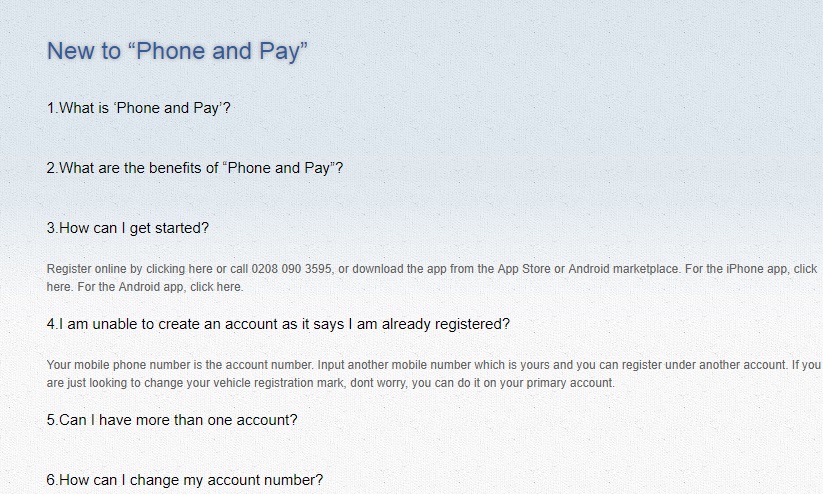 Phone and Pay UK contact